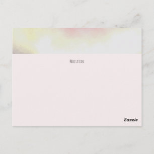 Meditation Cue Card - "Friede, sei still" SAMMLUNG Postkarte