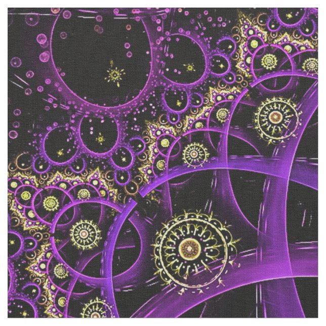 Meditation der Blume Stoff (Nahaufnahme)