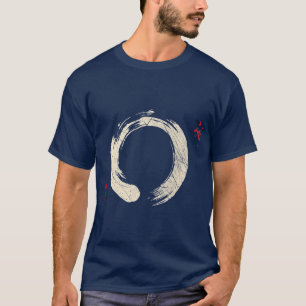 Meditation des Buddhismus Yoga Bonsai Zen Enso Cir T-Shirt