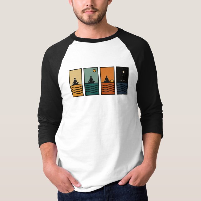 Meditation die ganze Zeit - T-Shirt (Vorderseite)