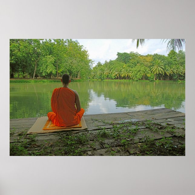 Meditation durch das Seebüster Poster (Vorne)