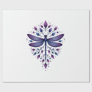 Meditation Fraktalgeometrie Spirituelles Yoga Drac Geschenkpapier