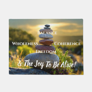 Meditation Fußmatte