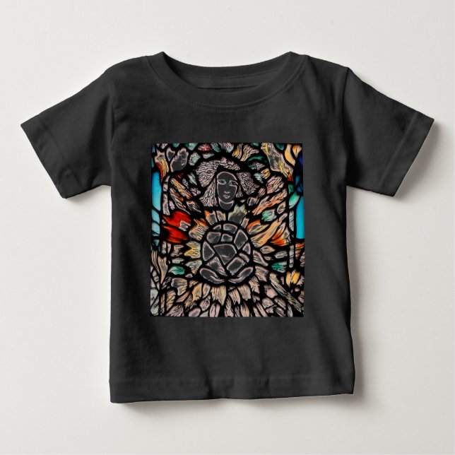 Meditation in Farben Baby T-shirt (Vorderseite)
