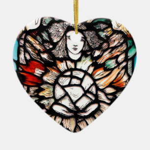 Meditation in Farben. Keramik Ornament