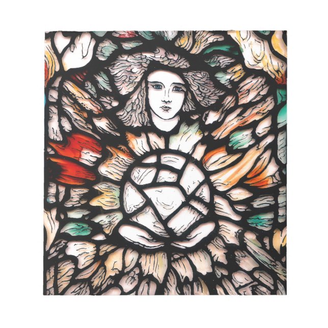 Meditation in Farben Notizblock (Vorderseite)