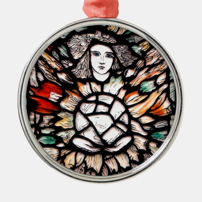 Meditation in Farben. Ornament Aus Metall (Vorne)