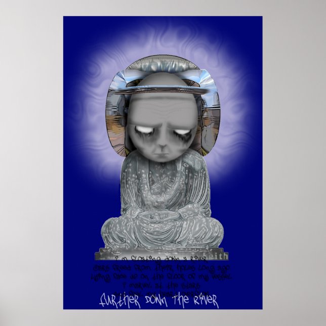 Meditation in Kleinstunternehmen Poster (Vorne)