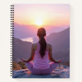 Meditation - Innere Balance - Yoga Notizbuch