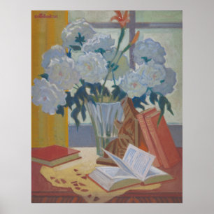 Meditation - Kulhanek 1962 Art Print Poster