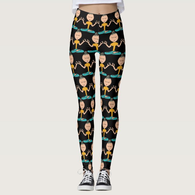 Meditation Leggings (Vorderseite)