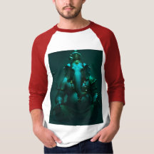 Meditation Lord Ganesha Spirituelles Neonblau Herr