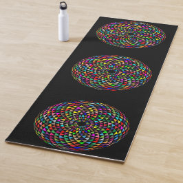 Meditation Mandala Colorful Yogamatte