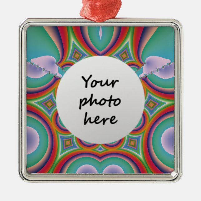 Meditation Ornament Aus Metall (Vorne)