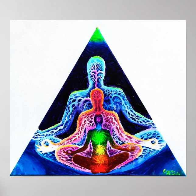 Meditation Poster (Vorne)