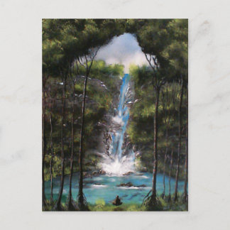 Meditation Postkarte