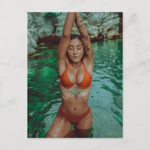 Meditation Postkarte