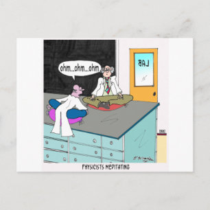 Meditation Postkarte