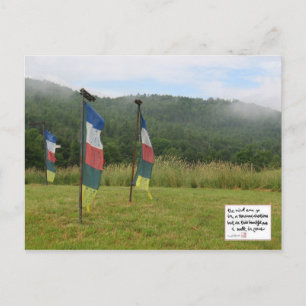 Meditation Postkarte