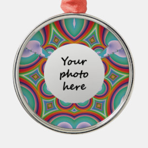 Meditation Silbernes Ornament