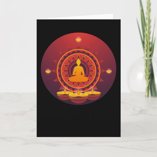 Meditation Spiritualität Spirituelles Geschenk Karte (Vorderseite)
