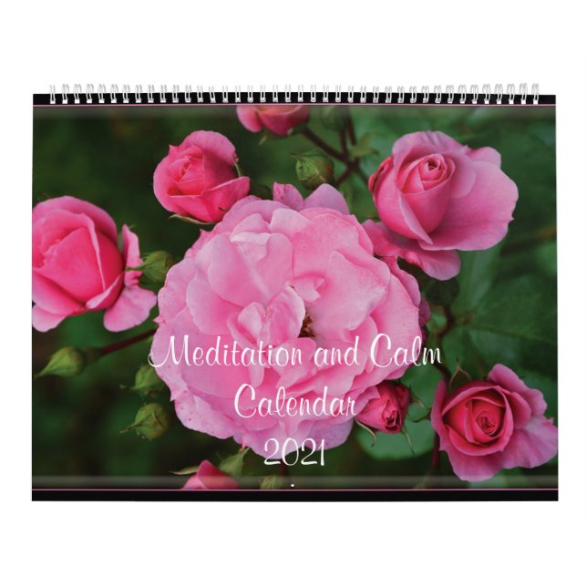 Meditation und Ruhe Kalender (Titelbild)
