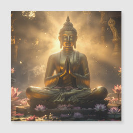 MEDITATION - YOGA - CARPE DIEM MAGNETKARTE