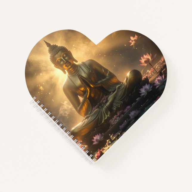 MEDITATION - YOGA - CARPE DIEM NOTIZBUCH (Vorderseite)