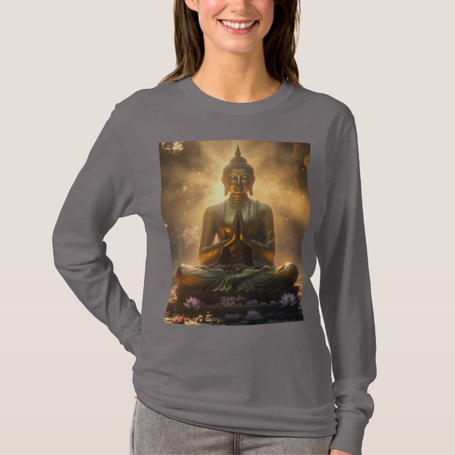 MEDITATION - YOGA - CARPE DIEM T-Shirt (Vorderseite)