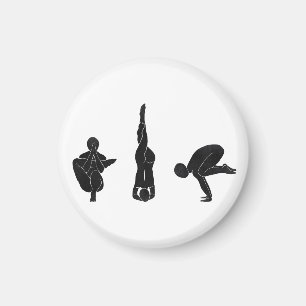 Meditation, Yoga, Einstellung Magnet