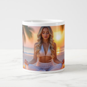 MEDITATION - YOGA - WELLNESS - CARPE DIEM Jumbo-Tasse