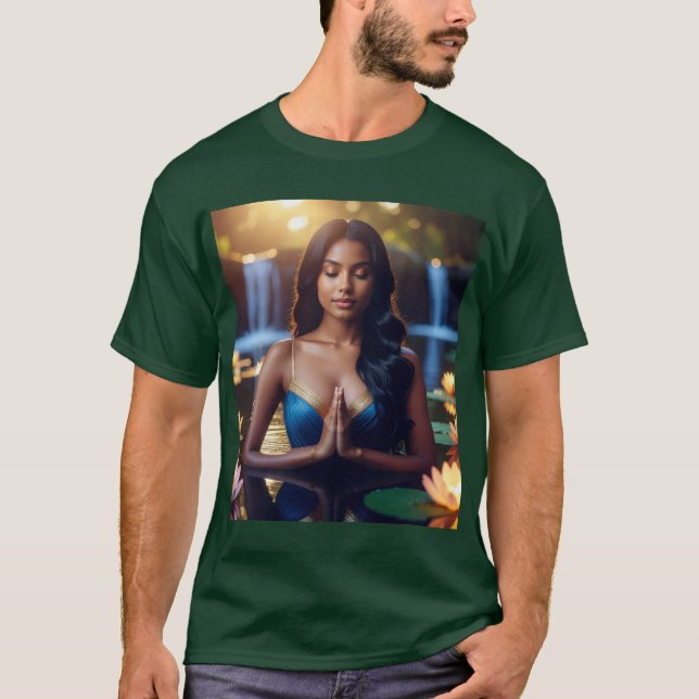 MEDITATION - YOGA - WELLNESS - CARPE DIEM T-Shirt (Vorderseite)