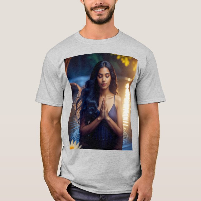 MEDITATION - YOGA - WELLNESS - CARPE DIEM T-Shirt (Vorderseite)