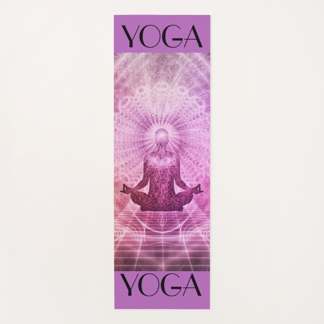 Meditation Yogamatte (Vorderseite)