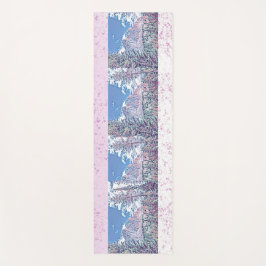 Meditation zum Blauen Himmel Yogamatte