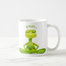 Meditations Frosch Tasse