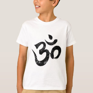 Meditations-Shirt Orange Tee spirituell indisches