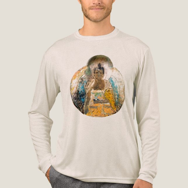 Meditations-T-Shirt Tri-Blend Shirt (Vorderseite)