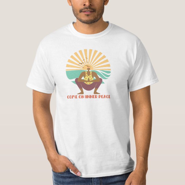 Meditations-Yoga-Geschenk  T-Shirt (Vorderseite)