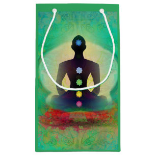 Meditations-Yoga-Geschenk-Tasche Kleine Geschenktüte