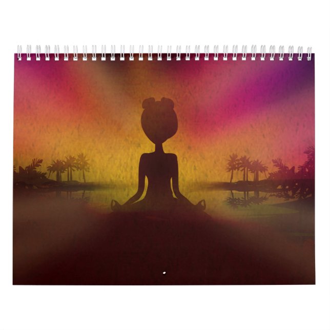 Meditations-Yoga Kalender (Titelbild)
