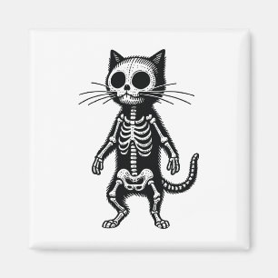 Meditationskatze Yoga-Pose entspannendes Tier Magnet