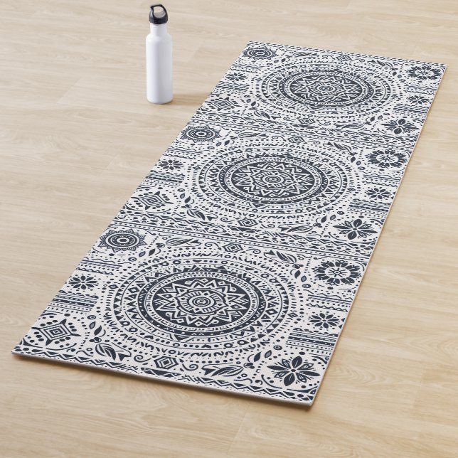 Meditationsmandala Yogamatte (Beispiel)
