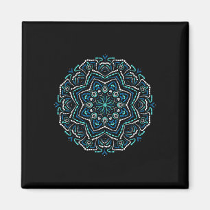Meditationsmandalas - Yoga-Mandala _1  Magnet