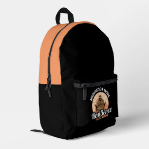 Meditationsmodus Bigfoot Belastbarkeit aktiviert Bedruckter Rucksack