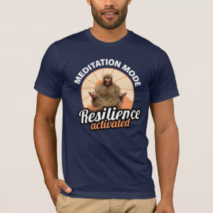 Meditationsmodus Bigfoot Belastbarkeit aktiviert T-Shirt
