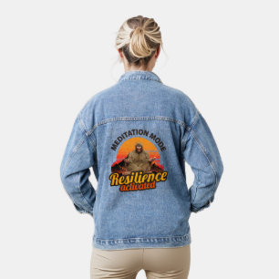 Meditationsmodus: Resilienz aktiviert Bigfoot Jeansjacke