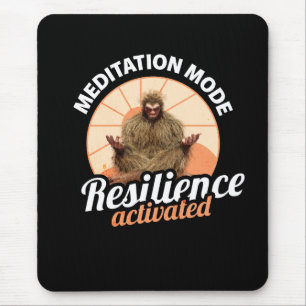 Meditationsmodus: Resilienz aktiviert Bigfoot Mousepad