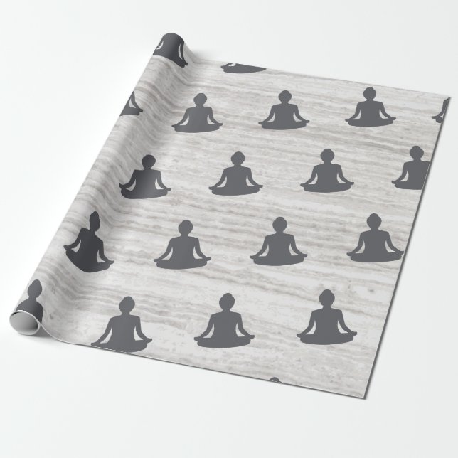 Meditationsname Geschenkpapier (Ungerollt)