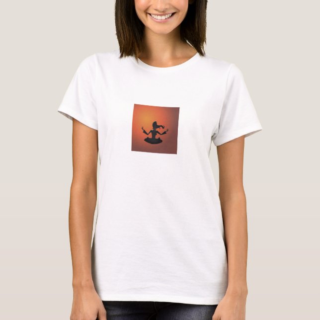 Meditationsort T-Shirt (Vorderseite)